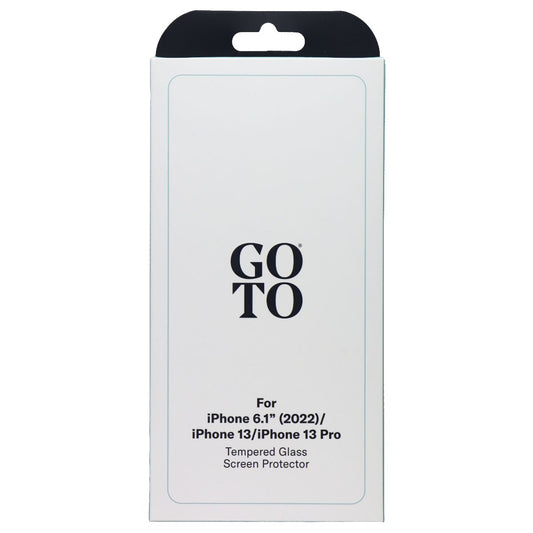 GoTo Tempered Glass Screen Protector for Apple iPhone 14 / 13 / 13 Pro Cell Phone - Screen Protectors GoTo - Simple Cell Bulk Wholesale Pricing - USA Seller