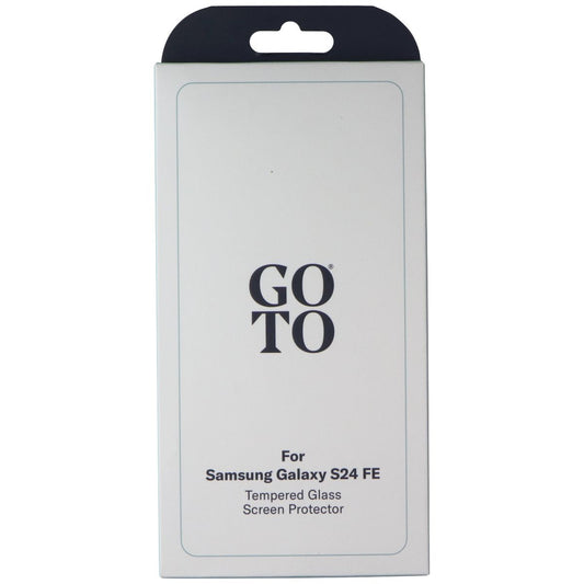 GoTo Tempered Glass Screen Protector for Samsung Galaxy S24 FE Cell Phone - Screen Protectors GoTo - Simple Cell Bulk Wholesale Pricing - USA Seller