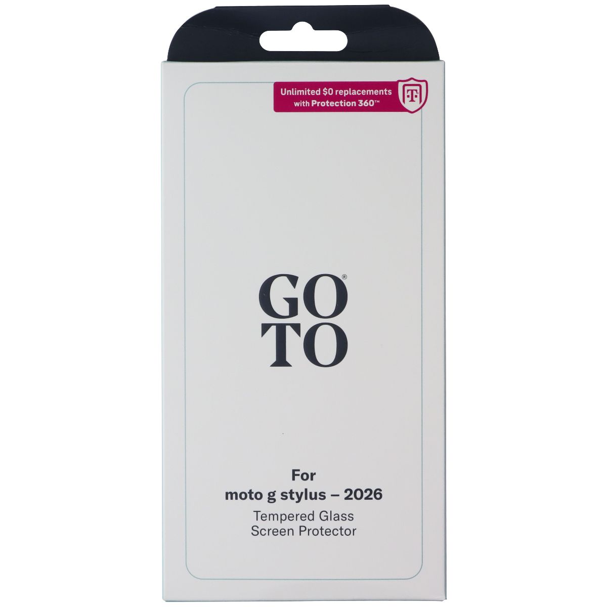 GoTo Tempered Glass Screen Protector with Easy Install for Moto G Stylus (2026) Cell Phone - Screen Protectors GoTo - Simple Cell Bulk Wholesale Pricing - USA Seller