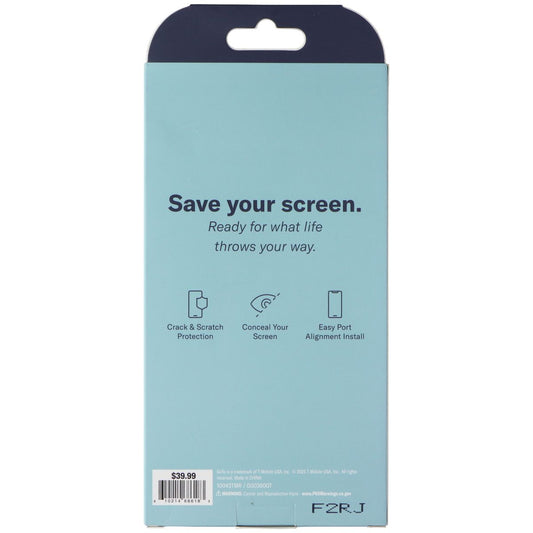 GoTo 2-Way Privacy Tempered Glass Screen Protector for Google Pixel 9a Cell Phone - Screen Protectors GoTo - Simple Cell Bulk Wholesale Pricing - USA Seller
