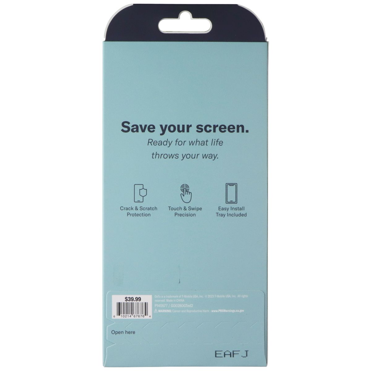 GoTo Tempered Glass Screen Protector for Apple iPhone 16e/14 Pro/14/13 Pro/13 Cell Phone - Screen Protectors GoTo - Simple Cell Bulk Wholesale Pricing - USA Seller