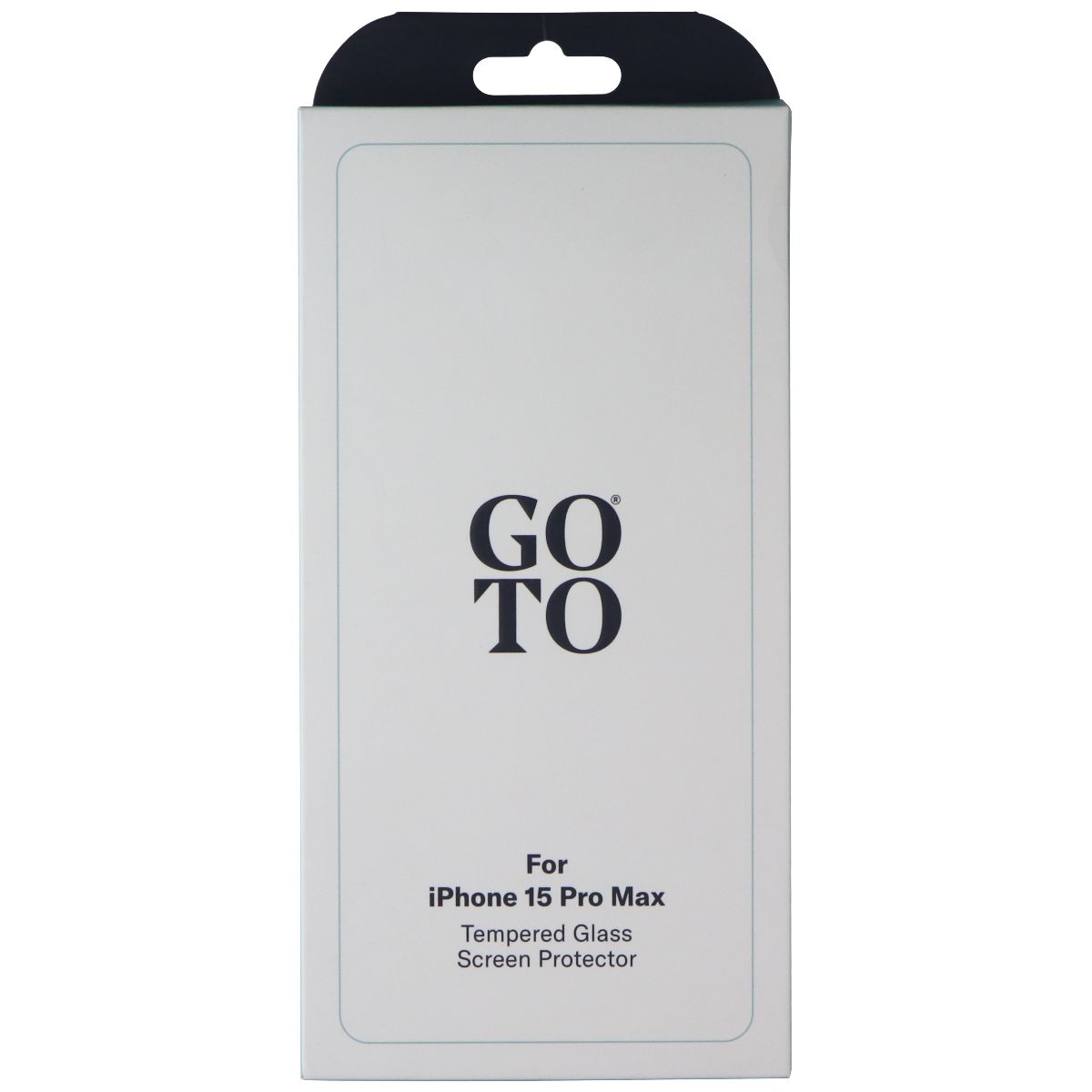 GoTo Tempered Glass Screen Protector for Apple iPhone 15 Pro Max Cell Phone - Screen Protectors GoTo - Simple Cell Bulk Wholesale Pricing - USA Seller