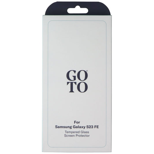 GoTo Tempered Glass Screen Protector for Samsung Galaxy S23 FE Cell Phone - Screen Protectors GoTo - Simple Cell Bulk Wholesale Pricing - USA Seller