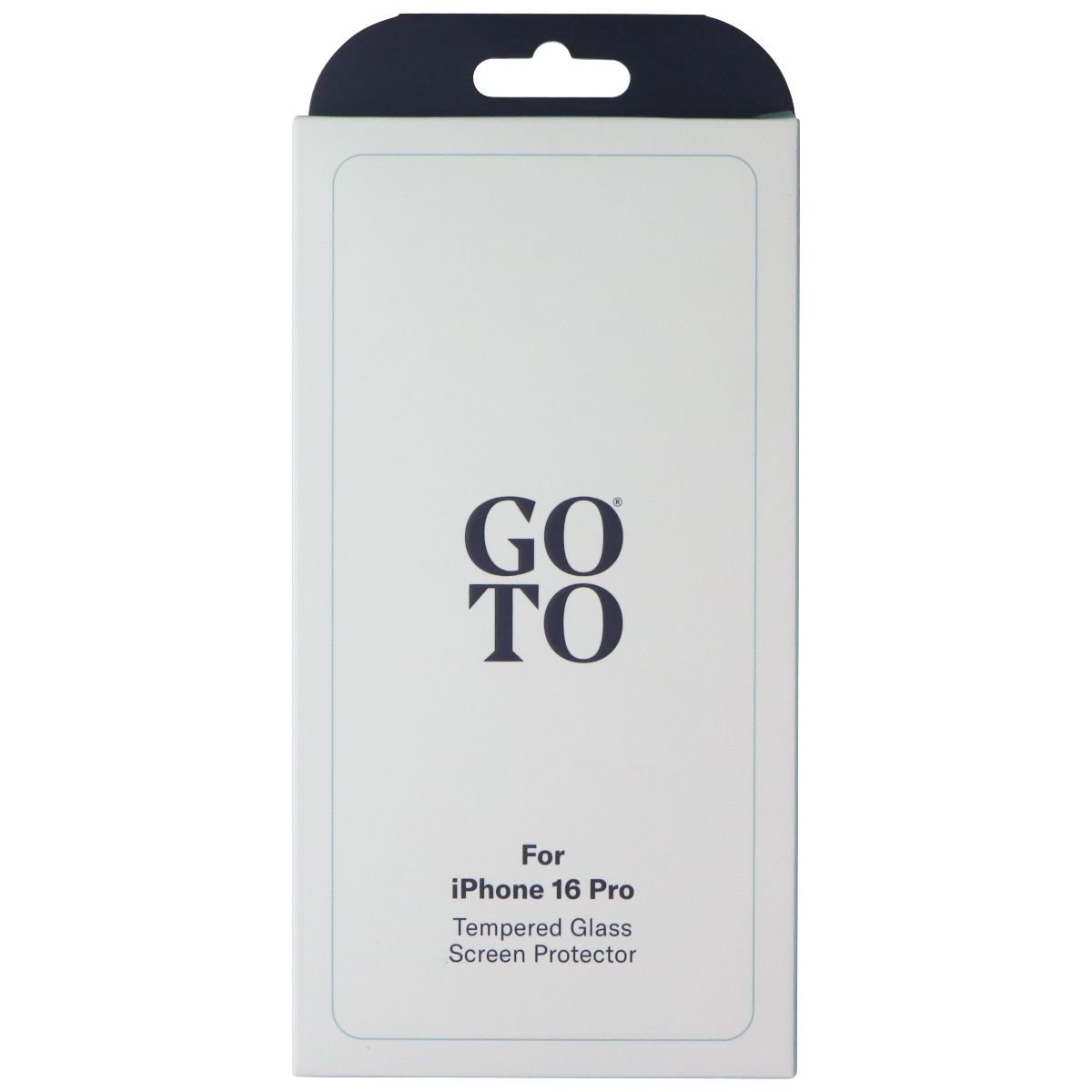 GoTo Tempered Glass Screen Protector for Apple iPhone 16 Pro Cell Phone - Screen Protectors GoTo - Simple Cell Bulk Wholesale Pricing - USA Seller
