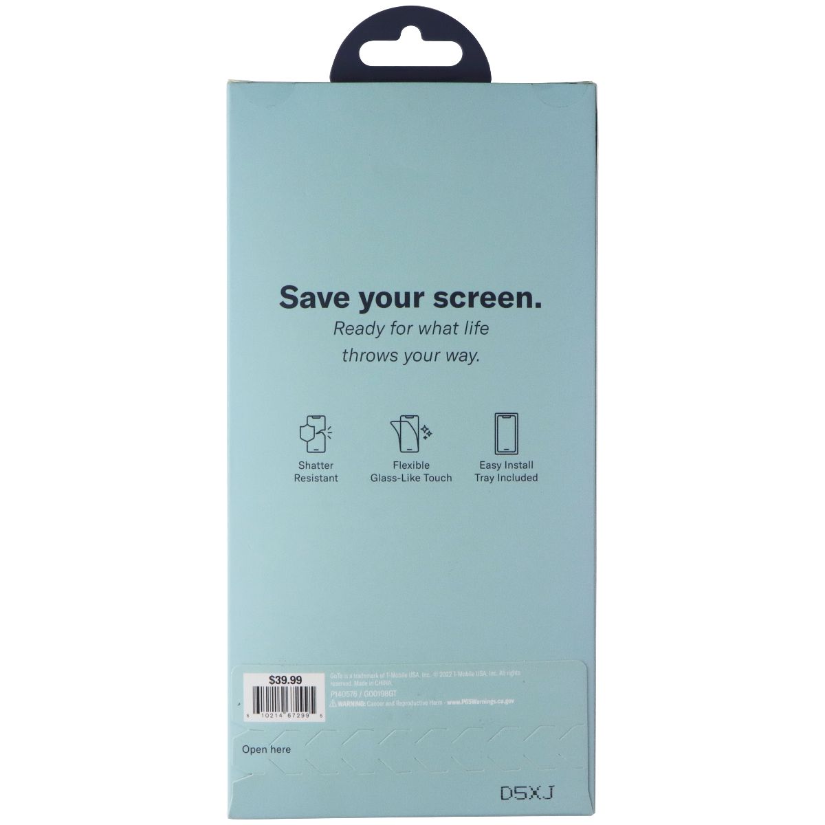 GoTo Flex Screen Protector for Samsung Galaxy S22 Ultra Cell Phone - Screen Protectors GoTo - Simple Cell Bulk Wholesale Pricing - USA Seller