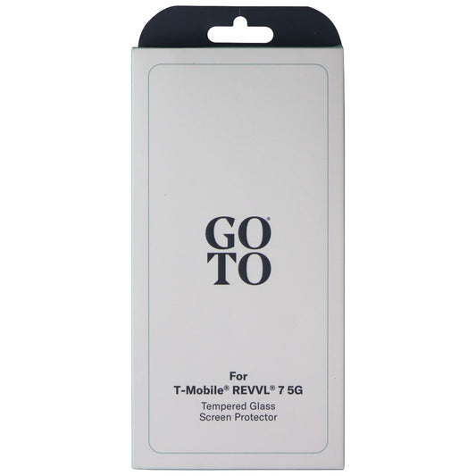 GoTo Tempered Glass Screen Protector for T-Mobile REVVL 7 (5G) Cell Phone - Screen Protectors GoTo - Simple Cell Bulk Wholesale Pricing - USA Seller