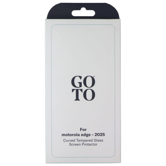 GoTo Curved Tempered Glass Screen Protector for Motorola Edge (2025)