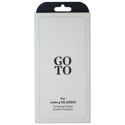 GoTo Tempered Glass Screen Protector for Motorola Moto G 5G (2024) Cell Phone - Screen Protectors GoTo - Simple Cell Bulk Wholesale Pricing - USA Seller
