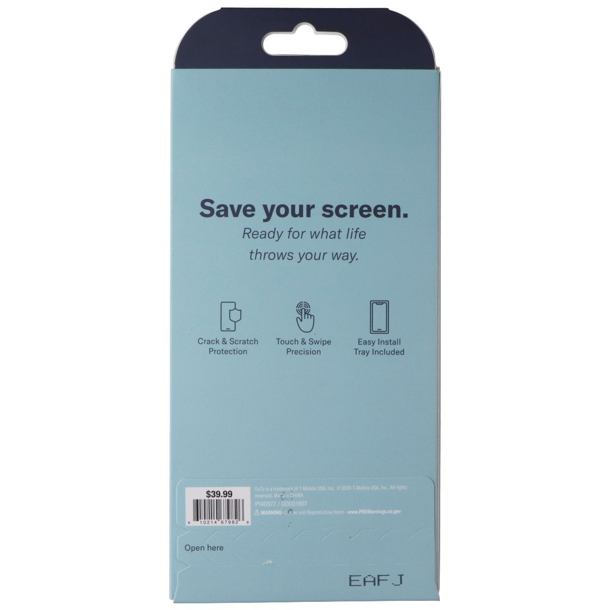 GoTo Tempered Glass Screen Protector Samsung Galaxy S24 Cell Phone - Screen Protectors GoTo - Simple Cell Bulk Wholesale Pricing - USA Seller