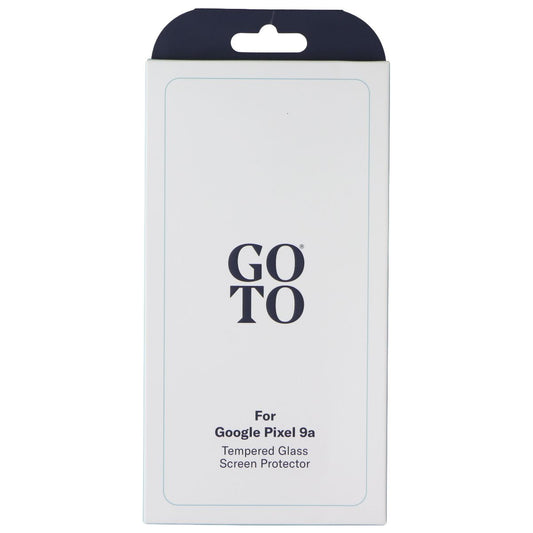 GoTo Tempered Glass Screen Protector for Google Pixel 9a - Clear Cell Phone - Screen Protectors GoTo - Simple Cell Bulk Wholesale Pricing - USA Seller