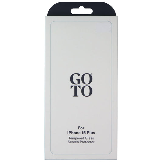 GoTo Tempered Glass Screen Protector for Apple iPhone 15 Plus Cell Phone - Screen Protectors GoTo - Simple Cell Bulk Wholesale Pricing - USA Seller