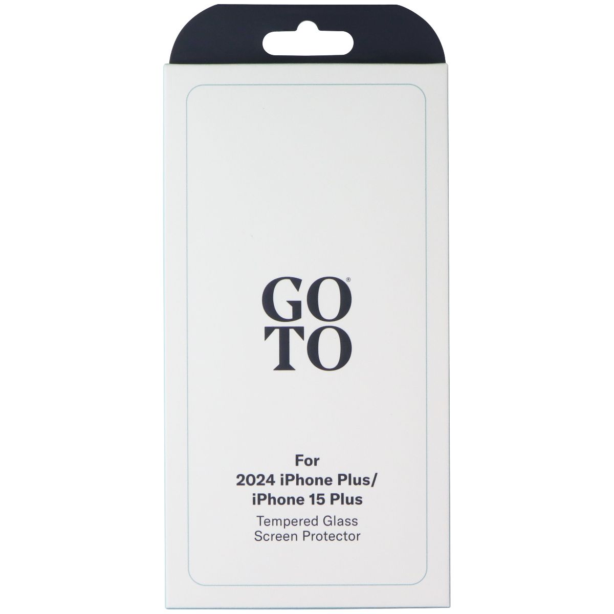 GoTo Tempered Glass Screen Protector for Apple iPhone 16 Plus / 15 Plus Cell Phone - Screen Protectors GoTo - Simple Cell Bulk Wholesale Pricing - USA Seller