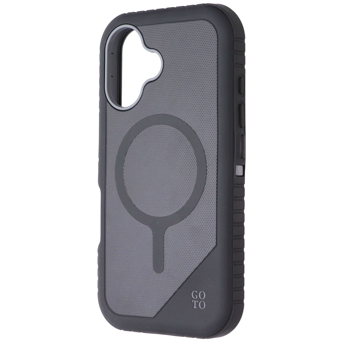 GoTo Rugged Dual Layer MagSafe Case for Apple iPhone 16 - Black