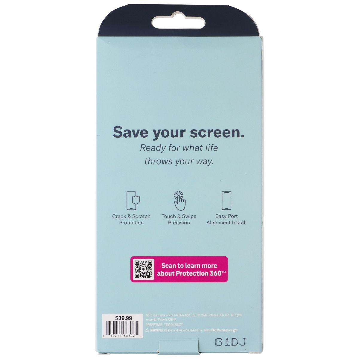 GoTo Tempered Glass Screen Protector for Samsung Galaxy A37 5G / A36 5G Cell Phone - Screen Protectors GoTo - Simple Cell Bulk Wholesale Pricing - USA Seller