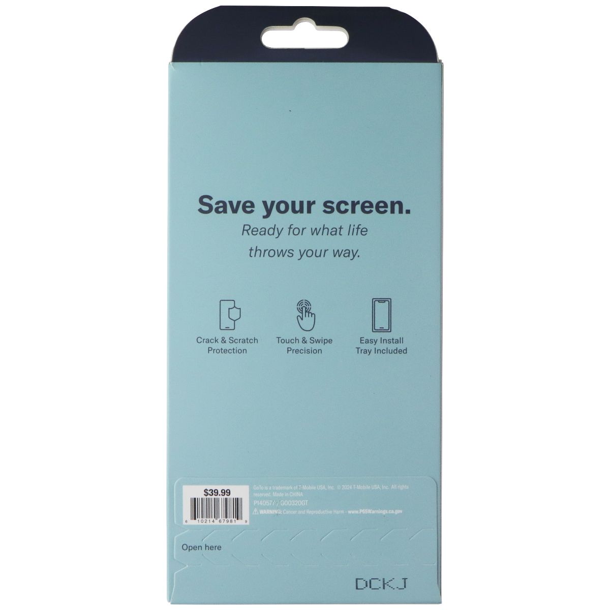 GoTo Tempered Glass Screen Protector for Samsung Galaxy S24 Plus Cell Phone - Screen Protectors GoTo - Simple Cell Bulk Wholesale Pricing - USA Seller