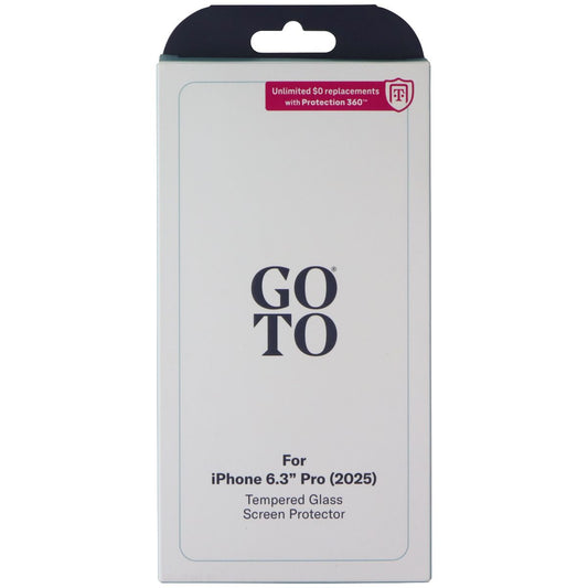 GoTo Tempered Glass Screen Protector for Apple iPhone 17 Pro Cell Phone - Screen Protectors GoTo - Simple Cell Bulk Wholesale Pricing - USA Seller
