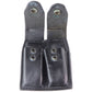 Gould & Goodrich B627-3 Double Magazine Leather Belt Case - Black Other Sporting Goods Gould & Goodrich - Simple Cell Bulk Wholesale Pricing - USA Seller
