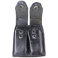 Gould & Goodrich B627-3 Double Magazine Leather Belt Case - Black Other Sporting Goods Gould & Goodrich - Simple Cell Bulk Wholesale Pricing - USA Seller