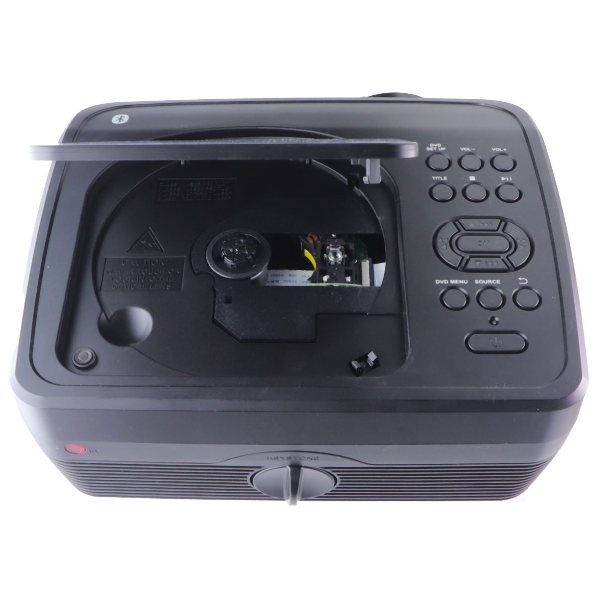 GPX Movie+ Projector DVD/CD Player - Black (PJD713B)