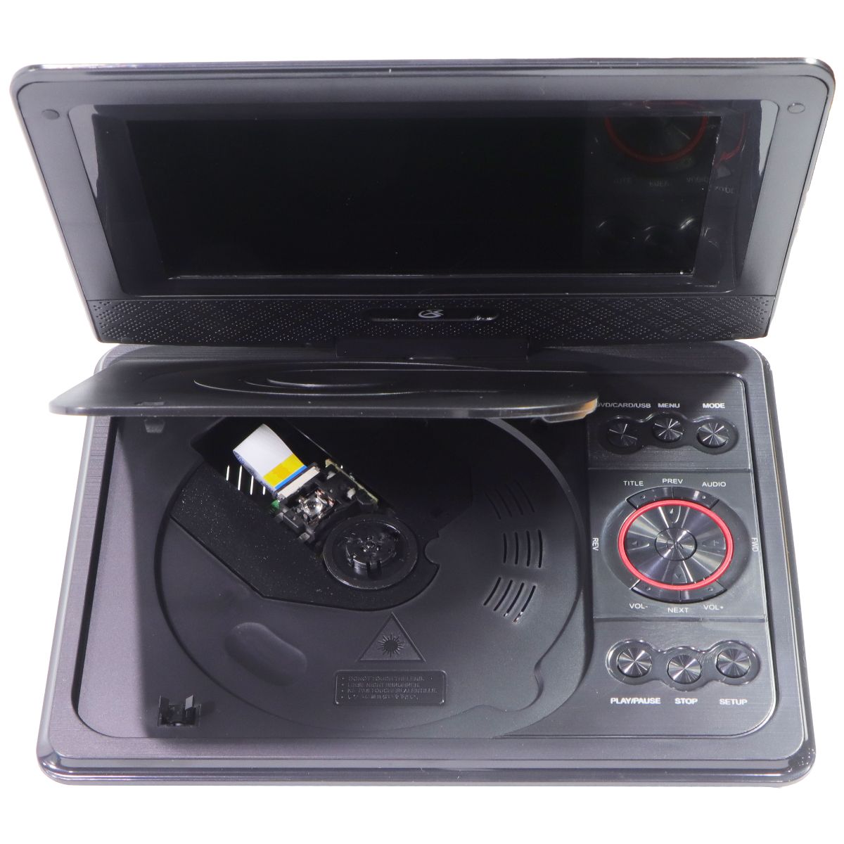 GPX 7-inch Standard Portable DVD Player with Remote - USB-A/SD Card/AV IN/AV OUT Home Multimedia - DVD & Blu - ray Players GPX - Simple Cell Bulk Wholesale Pricing - USA Seller