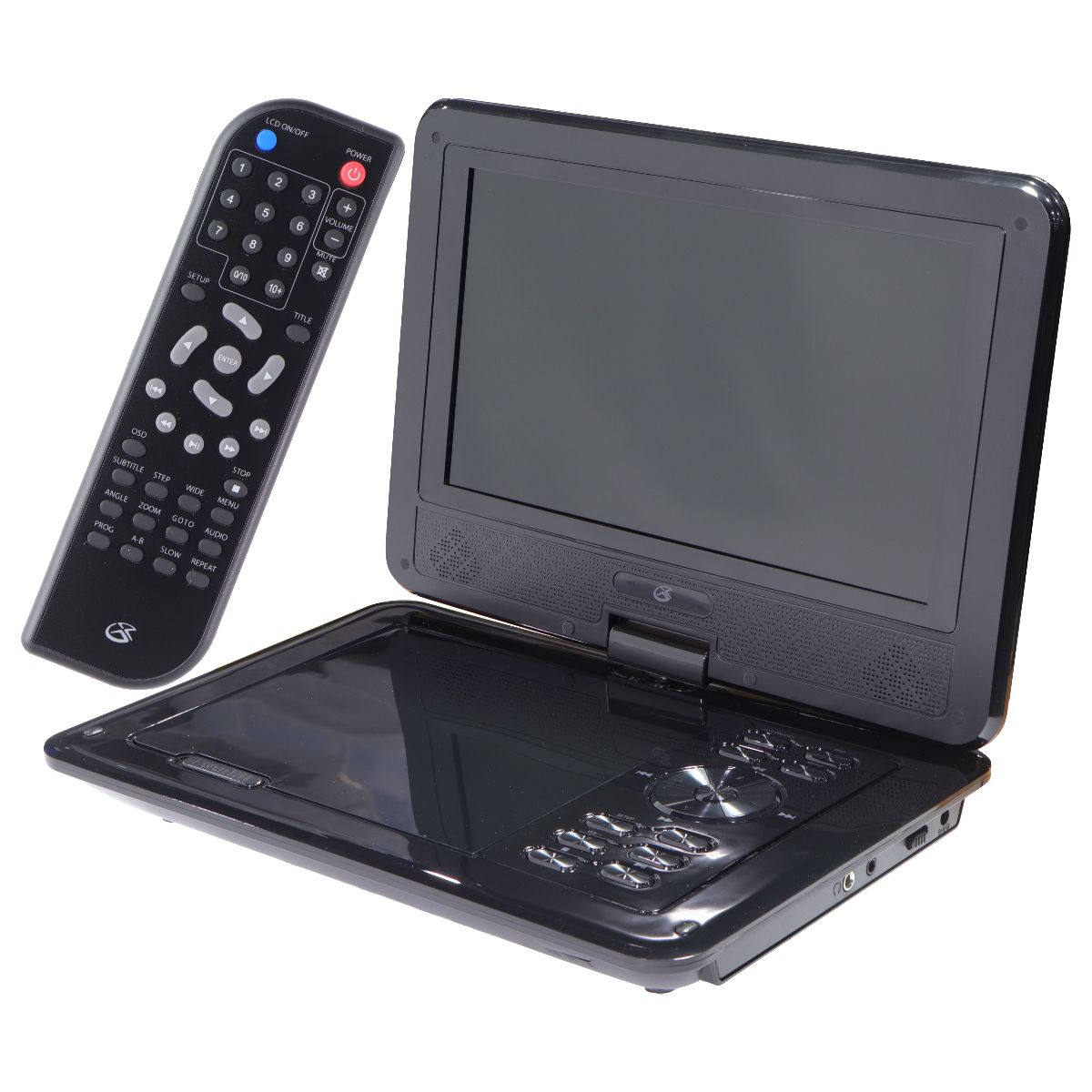 GPX 9-inch Standard Portable DVD Player with Remote - AV Out/Playback Controls Home Multimedia - DVD & Blu - ray Players GPX - Simple Cell Bulk Wholesale Pricing - USA Seller