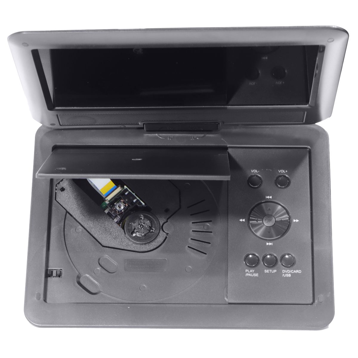 GPX 9-inch Standard Portable DVD Player with Remote - USB-A/SD Card/AV IN/AV OUT Home Multimedia - DVD & Blu - ray Players GPX - Simple Cell Bulk Wholesale Pricing - USA Seller