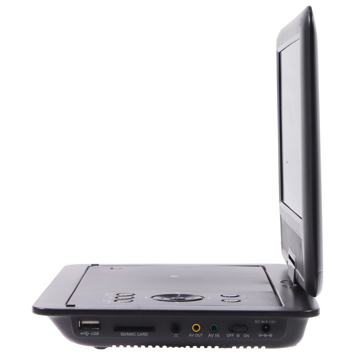 GPX 9-inch Standard Portable DVD Player with Remote - USB-A/SD Card/AV IN/AV OUT Home Multimedia - DVD & Blu - ray Players GPX - Simple Cell Bulk Wholesale Pricing - USA Seller