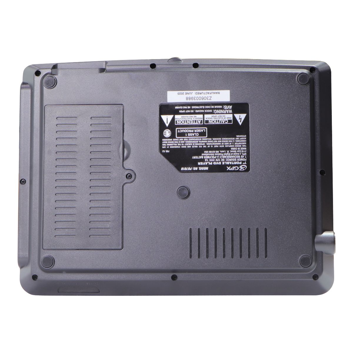 GPX 7-inch Portable DVD Player w/ Remote - Headphone Jack/AV IN/AV OUT (PD701B) Home Multimedia - DVD & Blu - ray Players GPX - Simple Cell Bulk Wholesale Pricing - USA Seller