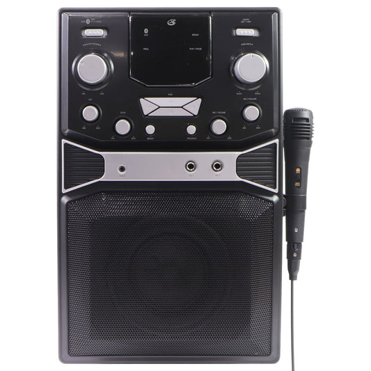 GPX Bluetooth Karaoke Machine with LED Lights and Microphone - Black (JB185B) Karaoke Entertainment - Complete Karaoke Systems GPX - Simple Cell Bulk Wholesale Pricing - USA Seller