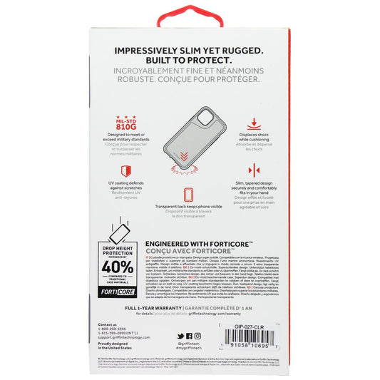 Griffin Survivor Strong Case for Apple iPhone 11 Pro Max - Clear Cell Phone - Cases, Covers & Skins Griffin - Simple Cell Bulk Wholesale Pricing - USA Seller