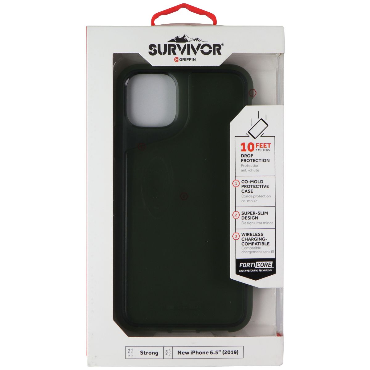 Griffin Survivor Strong Series Case for Apple iPhone 11 Pro Max - Bronze Green Cell Phone - Cases, Covers & Skins Griffin - Simple Cell Bulk Wholesale Pricing - USA Seller