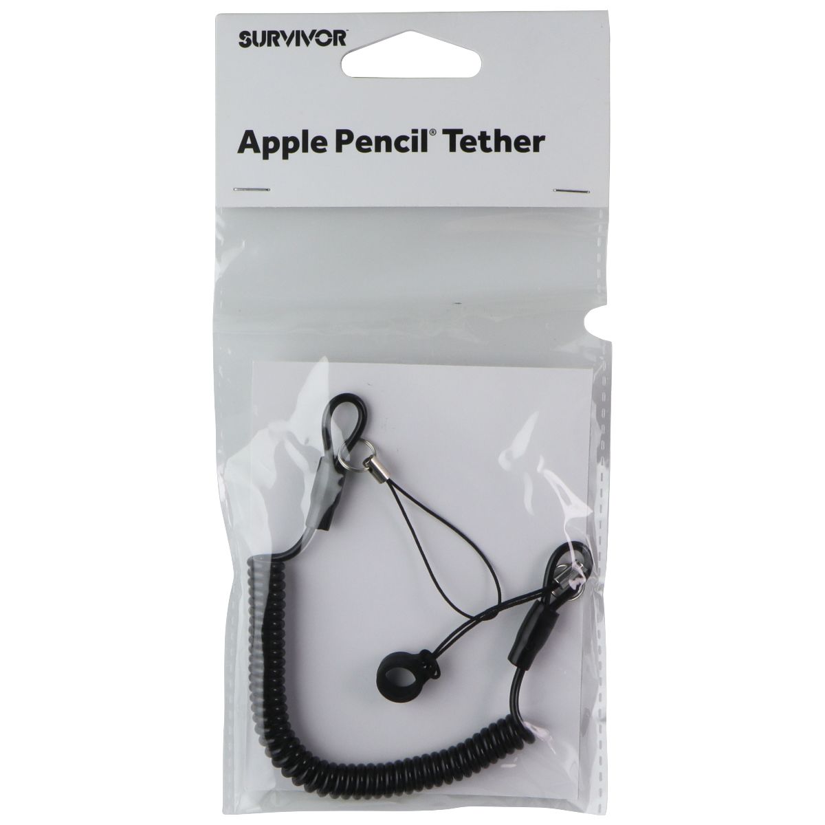Griffin Survivor Apple Pencil Tether - Black Cell Phone - Other Accessories Griffin - Simple Cell Bulk Wholesale Pricing - USA Seller