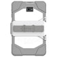 Griffin Survivor Series Case for Samsung Tab A (10.1-in) 2016/2018 - White/Gray iPad/Tablet Accessories - Cases, Covers, Keyboard Folios Griffin - Simple Cell Bulk Wholesale Pricing - USA Seller