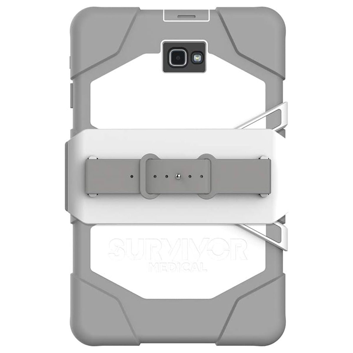 Griffin Survivor Series Case for Samsung Tab A (10.1-in) 2016/2018 - White/Gray iPad/Tablet Accessories - Cases, Covers, Keyboard Folios Griffin - Simple Cell Bulk Wholesale Pricing - USA Seller