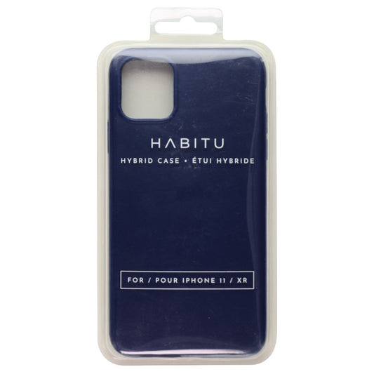 Habitu Hybrid Case for Apple iPhone 11 and iPhone XR - Blue Cell Phone - Cases, Covers & Skins Habitu    - Simple Cell Bulk Wholesale Pricing - USA Seller