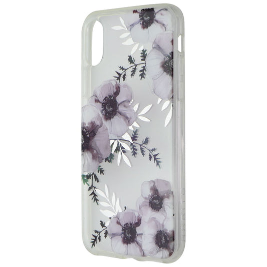 Habitu Floral Series Case for Apple iPhone X - Floral Design/Clear (HHWIX) Cell Phone - Cases, Covers & Skins Habitu    - Simple Cell Bulk Wholesale Pricing - USA Seller