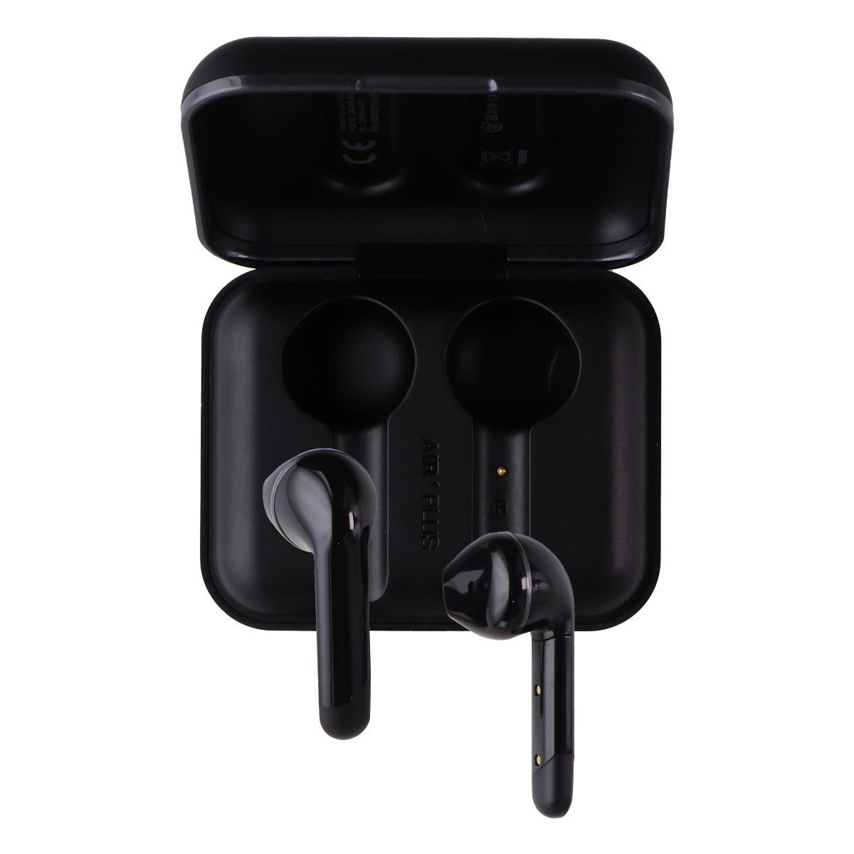 Happy Plugs Air 1 Plus True Wireless In-Ear Headphones - Black