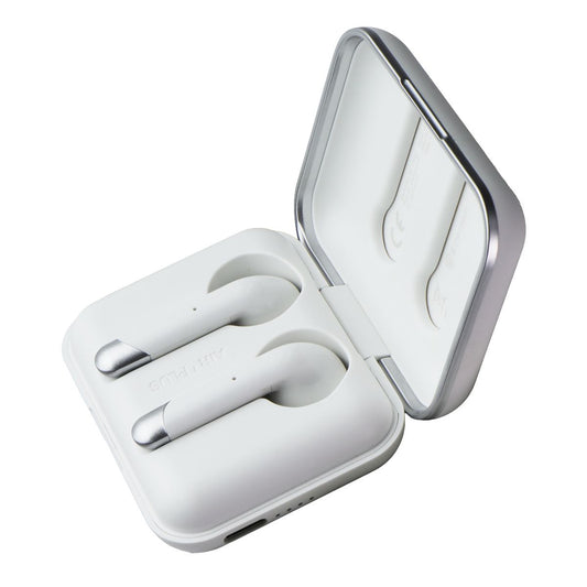 Happy Plugs Air 1 Plus True Wireless In-Ear Headphones - White Portable Audio - Headphones Happy Plugs - Simple Cell Bulk Wholesale Pricing - USA Seller