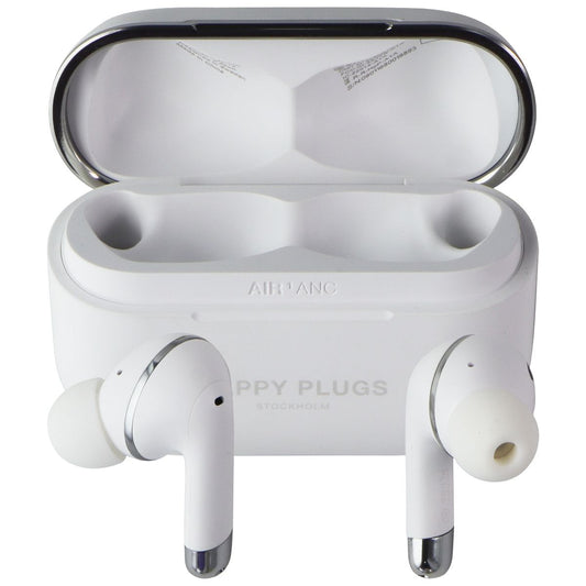 Happy Plugs Air 1 ANC – True Wireless Bluetooth Earbuds – White Portable Audio - Headphones Happy Plugs    - Simple Cell Bulk Wholesale Pricing - USA Seller