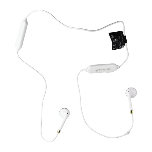 Happy Plugs Earbud Plus Wireless II Earbuds - White Portable Audio - Headphones Happy Plugs    - Simple Cell Bulk Wholesale Pricing - USA Seller