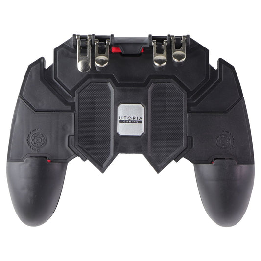 Utopia Gaming 4-Trigger Mobile Gaming Controller for Smartphones - Black