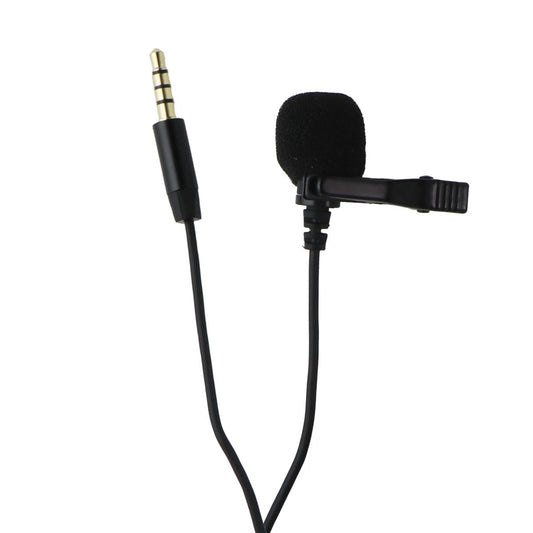 Helix Lucid Mic Lapel Microphone with Aux Connector - Black (ETHLM35)