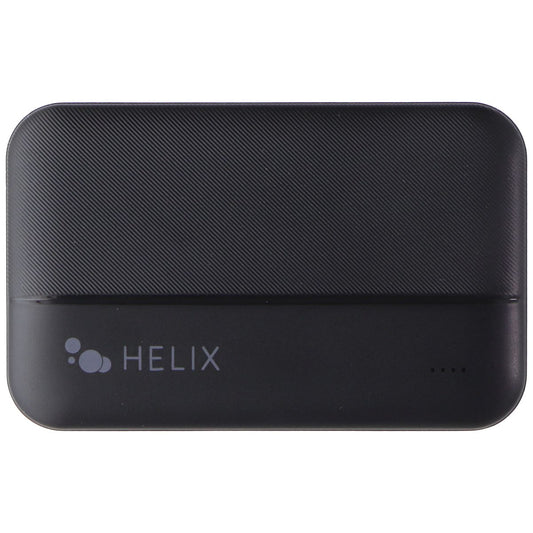 Helix 5,000 mAh Power Bank with Dual USB-A Ports & USB-C - Black Cell Phone - Chargers & Cradles Helix    - Simple Cell Bulk Wholesale Pricing - USA Seller