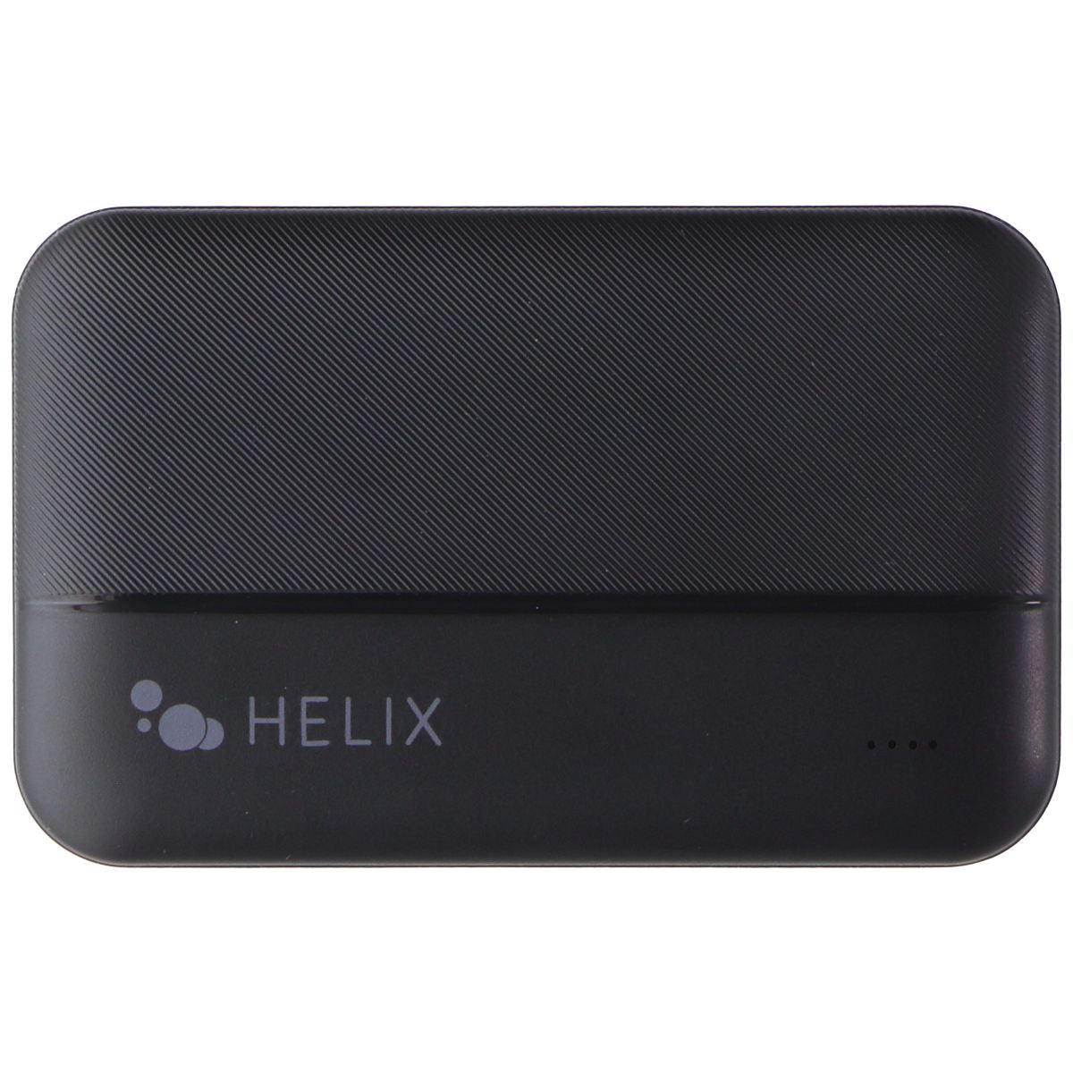 Helix 5,000 mAh Power Bank with Dual USB-A Ports & USB-C - Black
