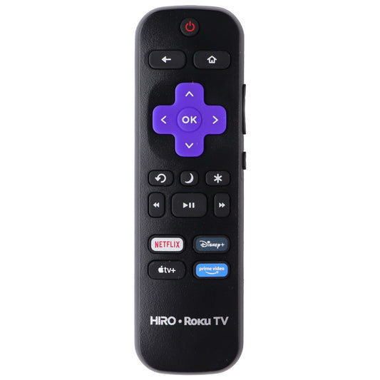 Hiro Roku TV Remote (RC-ALIR) with Netflix/Disney+/AppleTV+/Prime Hotkeys