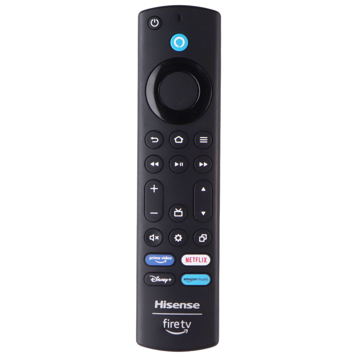 Hisense FireTV Remote (ERF3C84H/0122) with Prime/Netflix/Disney/AmazonMusic TV, Video & Audio Accessories - Remote Controls Hisense - Simple Cell Bulk Wholesale Pricing - USA Seller