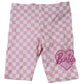 H&M Barbie Set - Letterman Style Sweater (6X/7) and Checkered Shorts (6) - Pink Other Sporting Goods H&M - Simple Cell Bulk Wholesale Pricing - USA Seller
