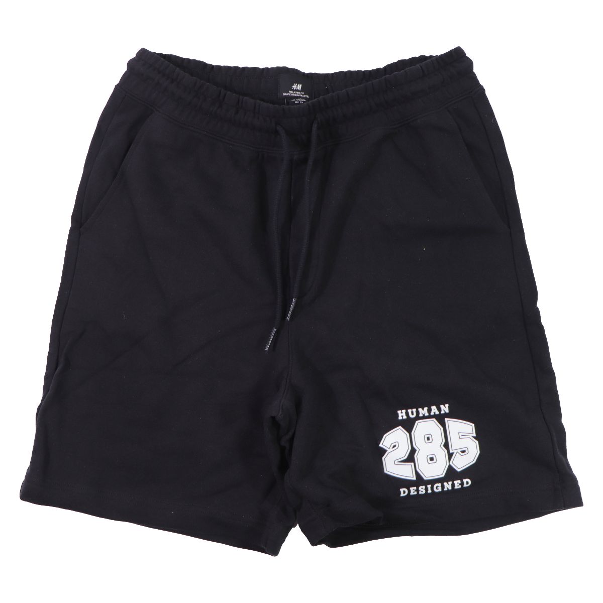 H&M "Human Designed 285" Sweat Shorts - Size S / Relaxed Fit - Black Other Sporting Goods H&M - Simple Cell Bulk Wholesale Pricing - USA Seller