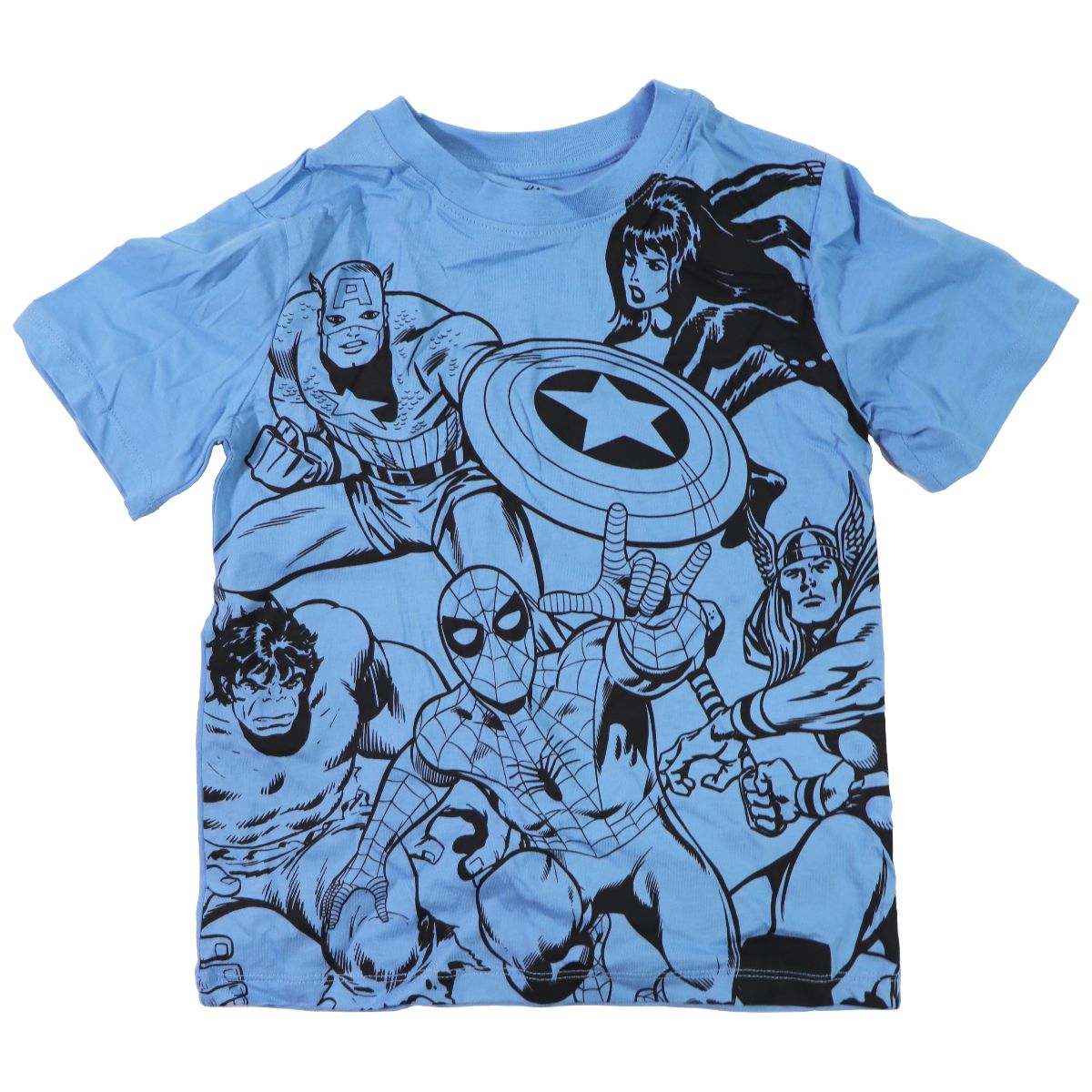 H&M 3-Pack Printed T-Shirts for Toddlers - Size 5T/6 - Marvel (Red/Blue/White) Other Sporting Goods H&M - Simple Cell Bulk Wholesale Pricing - USA Seller