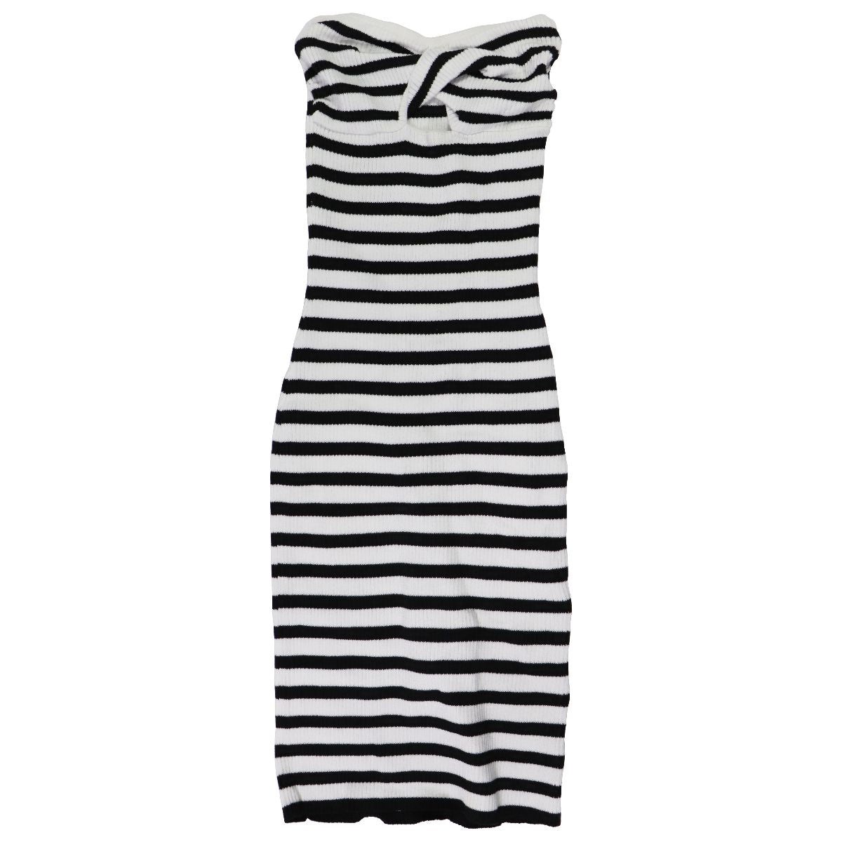 H&M Divided Brand Tube Top Dress - Size XS - Black and White Striped Other Sporting Goods H&M - Simple Cell Bulk Wholesale Pricing - USA Seller